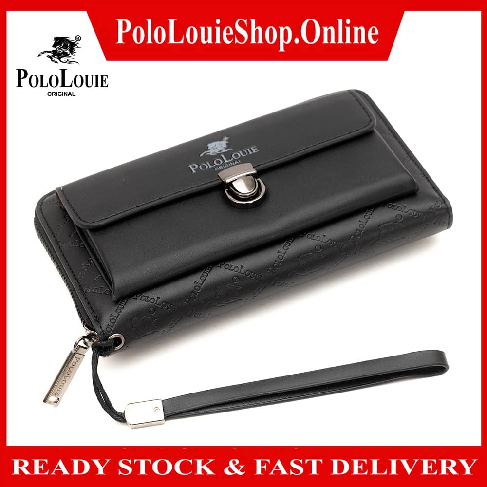 Original Polo Louie Men s High Quality Handcarry Clutch Bag Long Clutches Shopee Malaysia