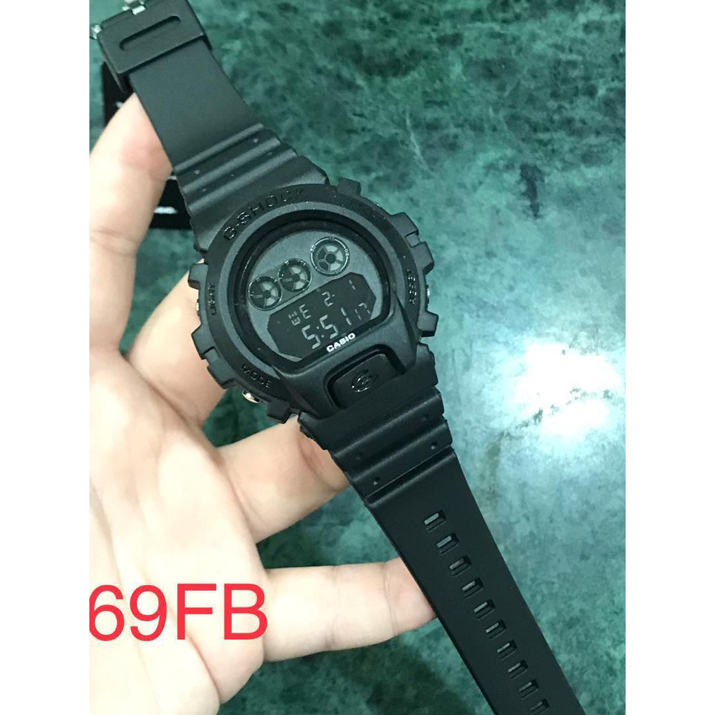 G SHOCK DW 6900 ALL BLACK SPORT DIGITAL WATCH READY STOCK Shopee Malaysia