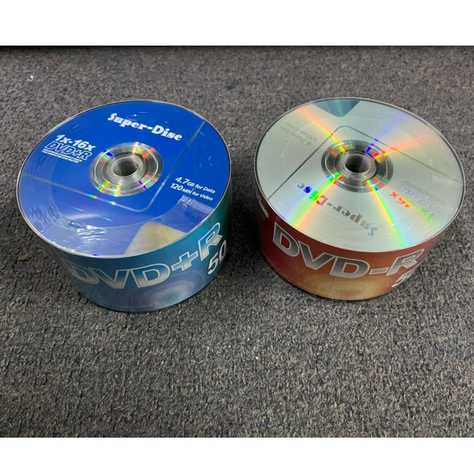 10 HP 16X Blank DVDR DVD-R Logo Branded 4.7GB Recordable Disc in Paper  Sleeve