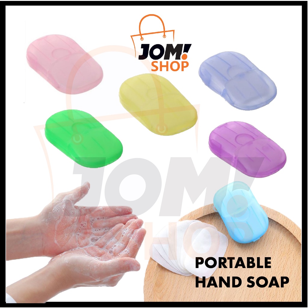 Mini Travel Soap/Travel Disposable Soap Paper/20Pcs Portable Hand ...