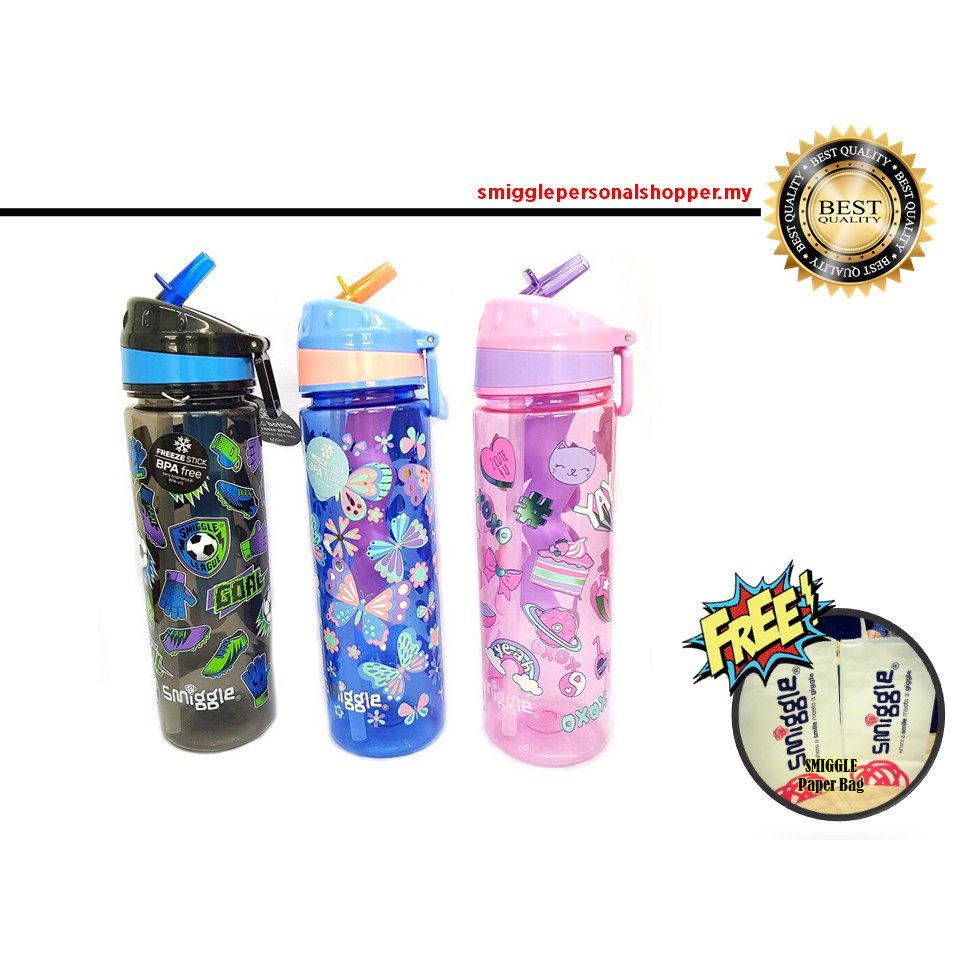 💥[ORIGINAL]💥[READY STOCK]💥 SMIGGLE POPPIN DRINK UP FREEZE BOTTLE ...