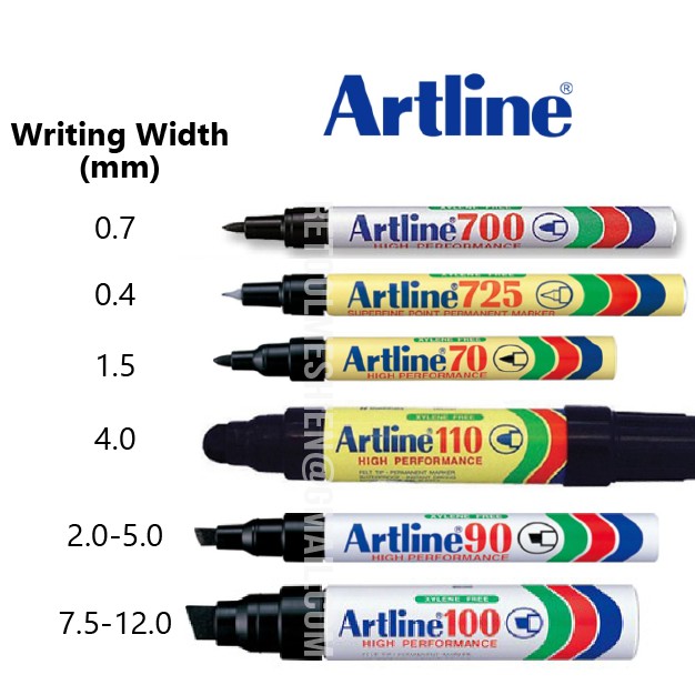 High Performance Durable Permanent Marker 70/90/100/110/700/725/250 ...