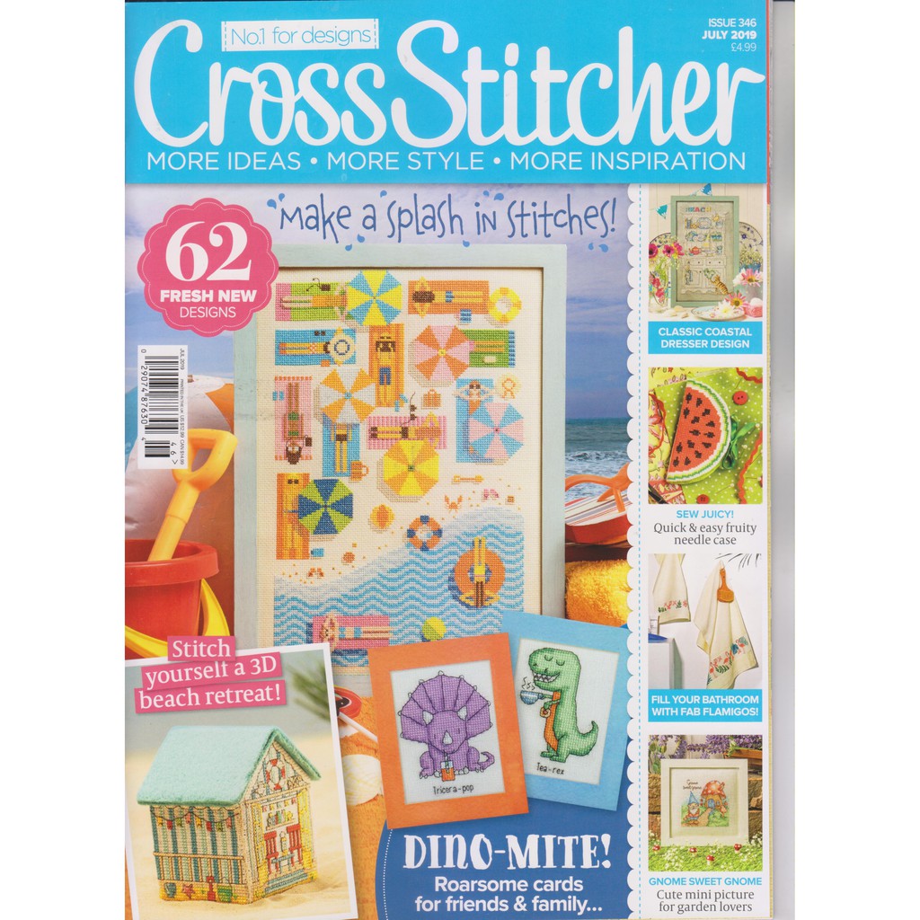 Cross Stitcher Magazine Issue 346 July 2019 (with free gift) | Shopee ...