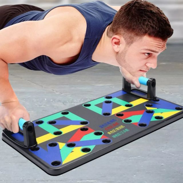 17 in 1 Push Up Board Breast Triceps Muscle Workout Rack with Handles ...