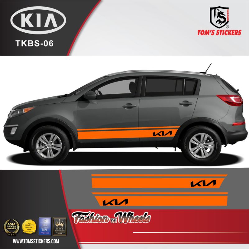 👍👍 KIA SPORTAGE CAR BODY STICKERS SET TKBS-06 | Shopee Malaysia