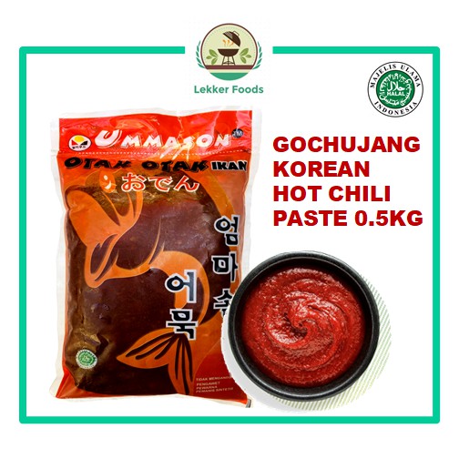 Gochujang 500gr HALAL Seasoning Chili Sambal Korea Hot Chili Paste Korean Pasta Sauce Shopee