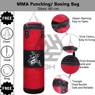 3H Fitness Punching Bag MMA GYM Sanda Muay Thai Kicking Boxing