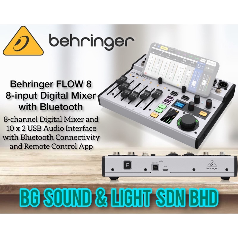 Behringer mixer hot sale bluetooth