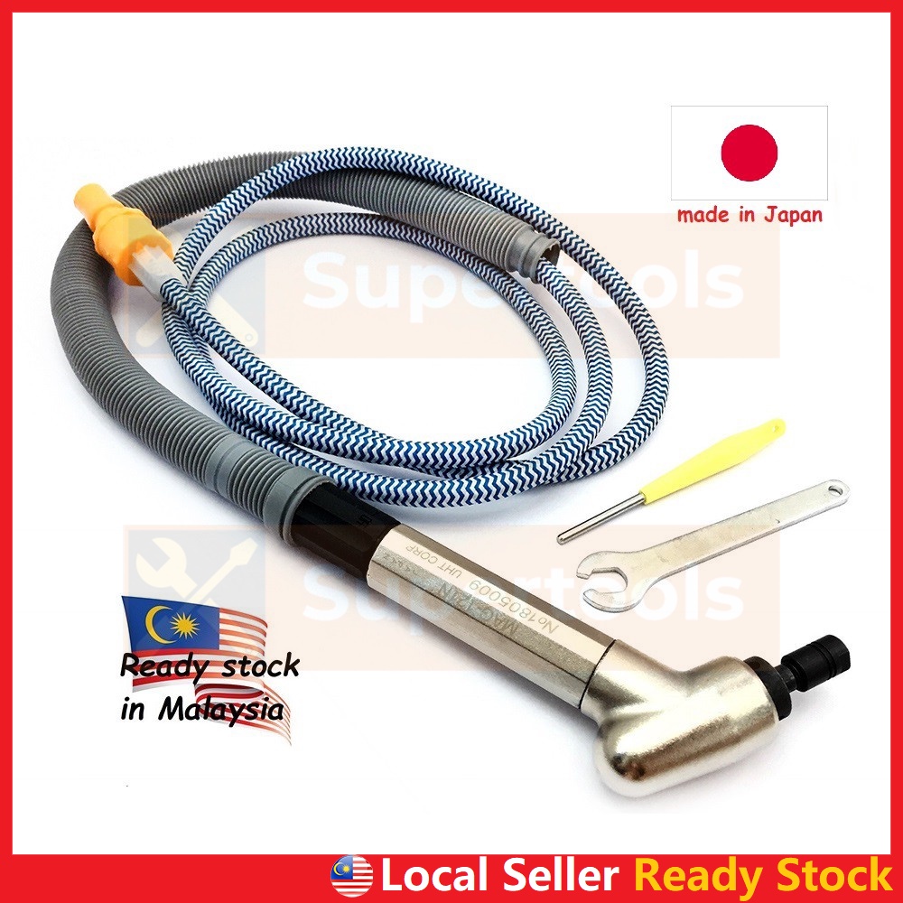 UHT Japan 45 degree /120 degree 3mm Air Micro Die Grinder 121N Mini