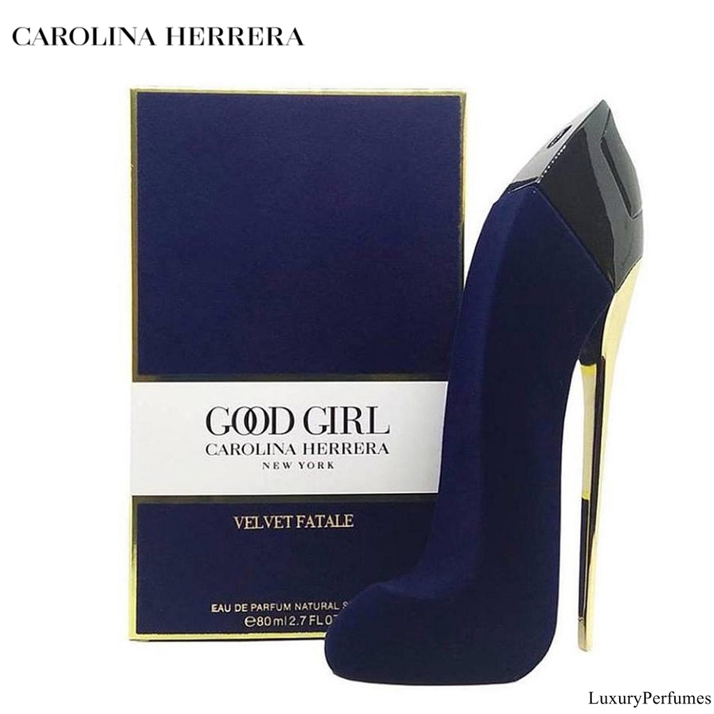 Carolina Herrera Good Girl Velvet Fatale Blue EDP 80ml for Women