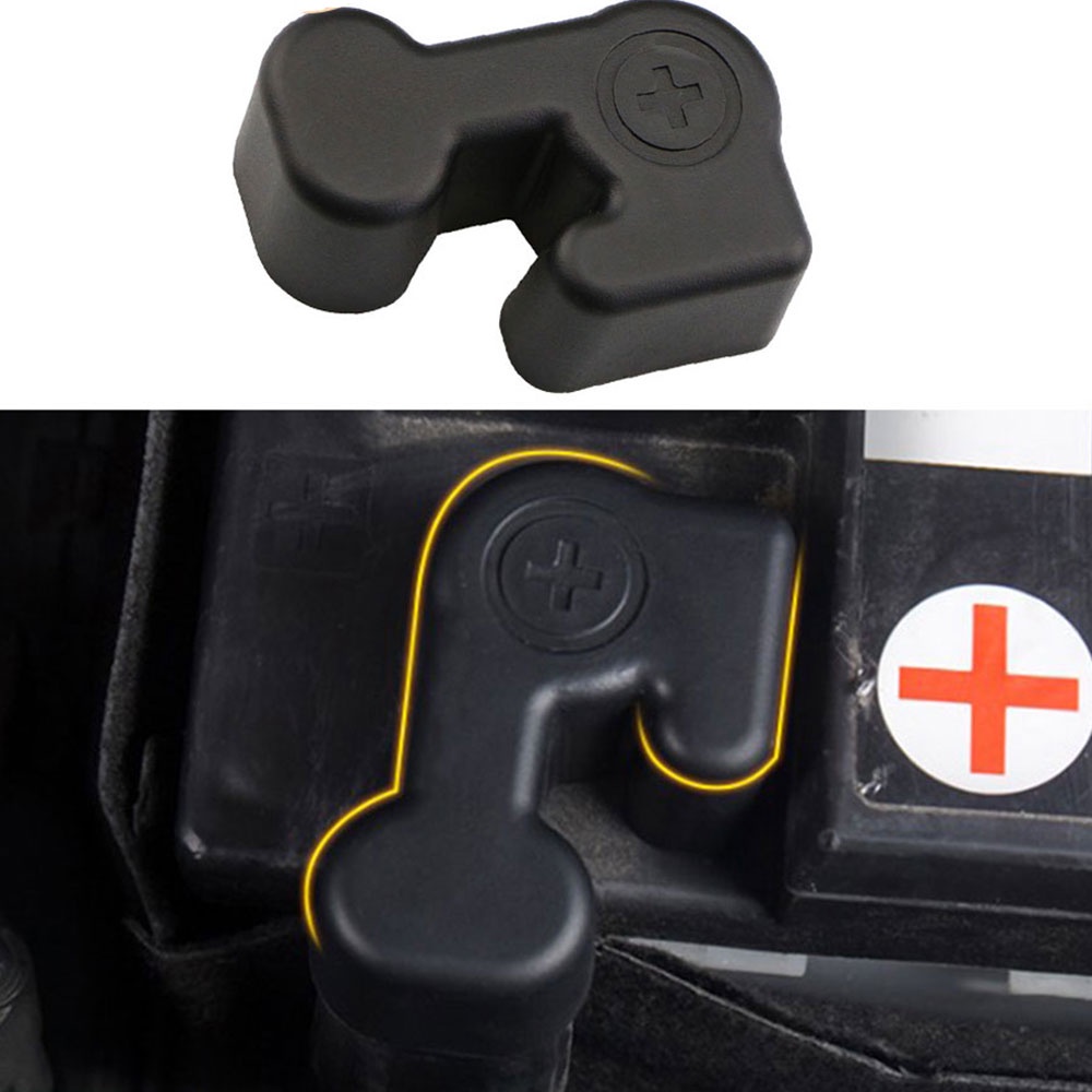 ABS Car Battery Positive Electrode Pole Terminal Protective Cover for Volkswagen VW Golf 7 MK7 7