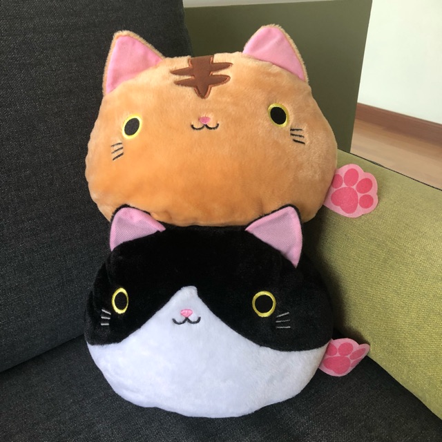 Cat head clearance plush