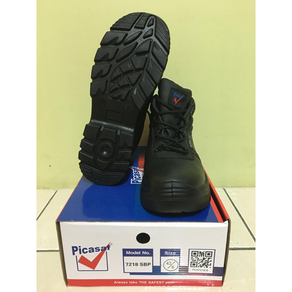PICASAF ANKLE SAFETY SHOE 7218 | Shopee Malaysia