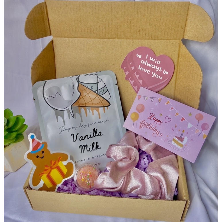 BUDGET GIFT BOX / SELF CARE GIFT BOX by Azniche 🦋 | Shopee Malaysia