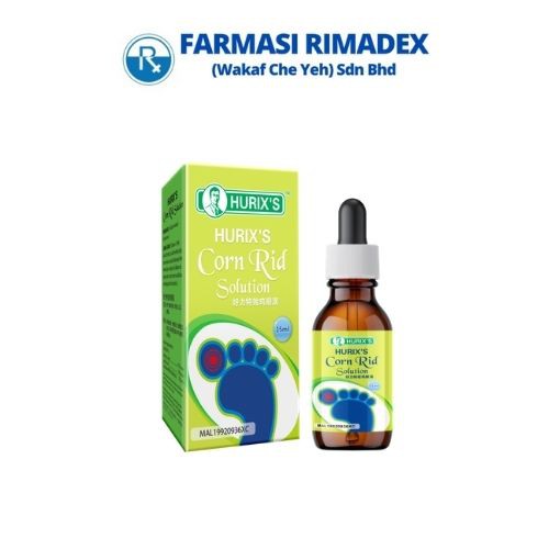 HURIX'S Corn Rid Solution 15ML | Shopee Malaysia