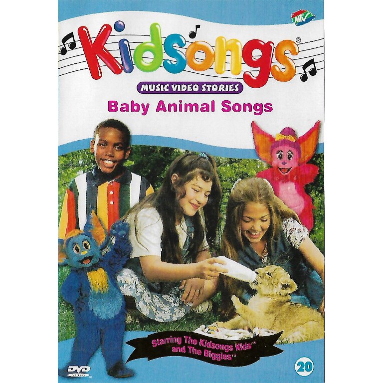 Kidsongs Vol.20 Baby Animal Songs DVD Shopee Malaysia