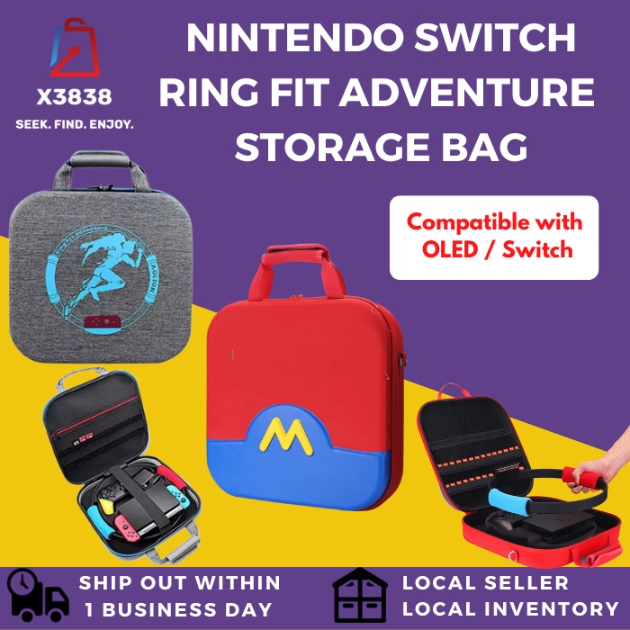 Accessories Kit for Nintendo Switch Ring Fit Adventure, 1 Switch