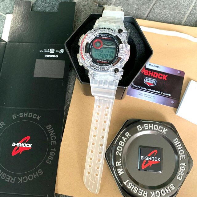 FAST DELIVERY READYSTOCK G SHOCK FROGMAN TRANSPARENT HIGH QUALITY BOSSKUR Shopee Malaysia