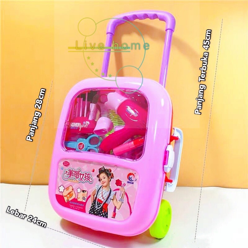 Kids Toys Girl Toys Makeup With Hairdresser Kids Toys Kanak-Kanak Perempuan  Cosmetics. | Shopee Malaysia