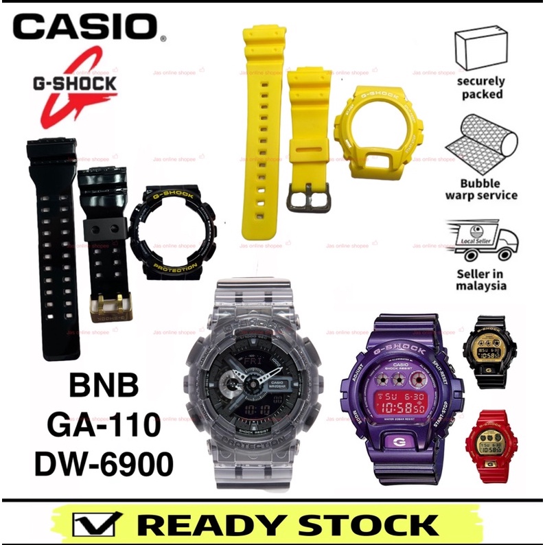 DW6900 BNB bezel tali jam GSHOCK GA110 GA120 GD100 GA100 BNB