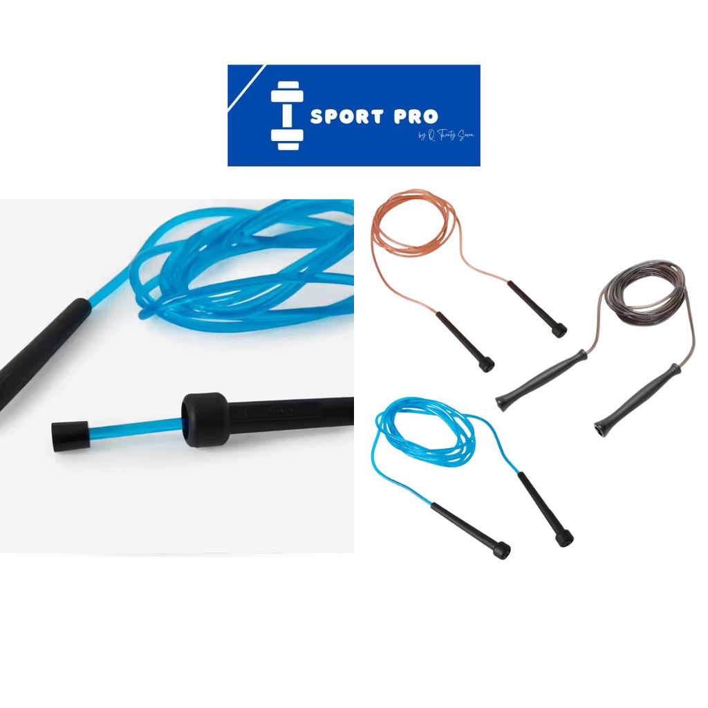 Decathlon Skipping Jump Rope 2.4m & 3m Adjustable JR100 - Domyos ...