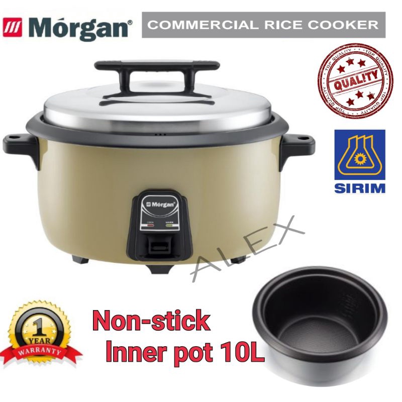 Morgan MCR-VAST10 Rice Cooker (10L 50person)/MCR-VAST 7(6.6L 35 person ...