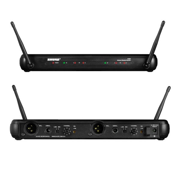 Shure SVX288/PG28 Dual Handheld Wireless Microphone System w/ LPC 