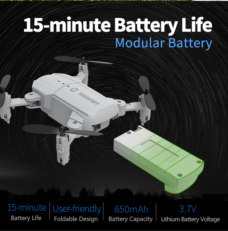 Dual Camera Mini Drone F87 4K HD Height Hold Mode RC Quadcopter WiFi FPV Drones Aerial Photography Aircraft Kids Gift Shopee Malaysia