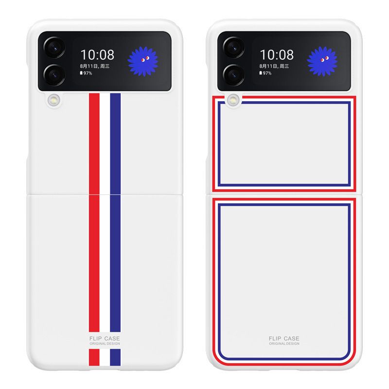 Z Flip 3 Iconic Stripes Phone Casing Cover Shopee Malaysia