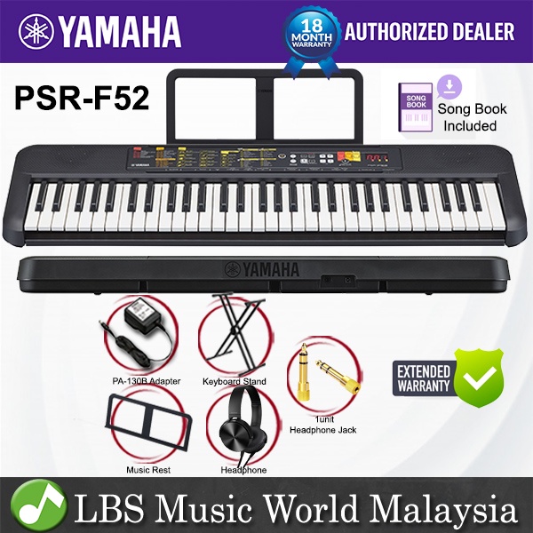 Yamaha keyboard headphone store jack size