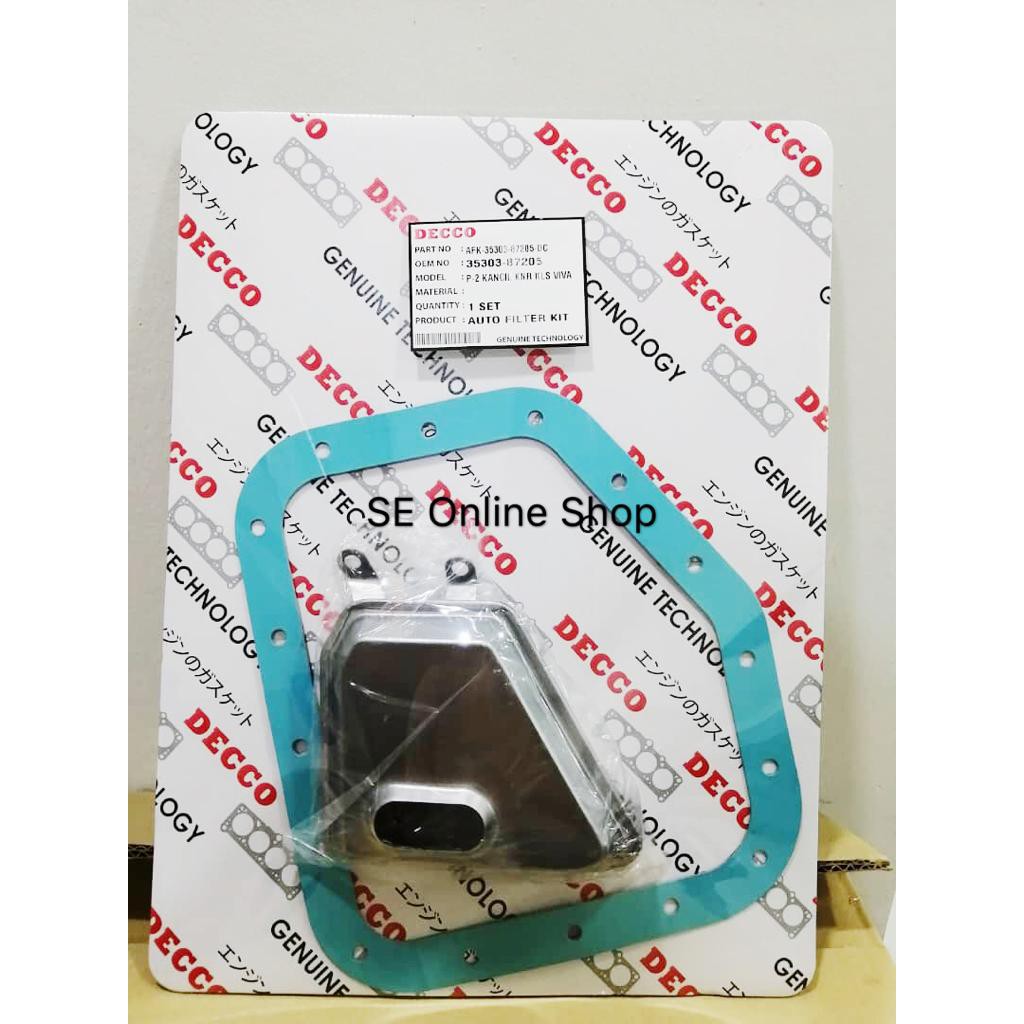 DECCO Auto Filter Kelisa Kenari Kancil Viva Elite Auto Transmission