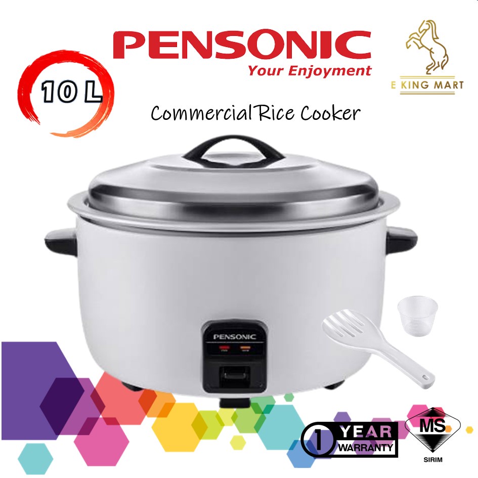 ELBA / Pensonic Rice Cooker Commercial BIG 10 Liter Electric PRC1000