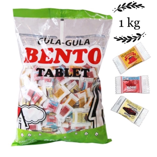 Bento Milk Tablet Candy Ikg Shopee Malaysia 9760