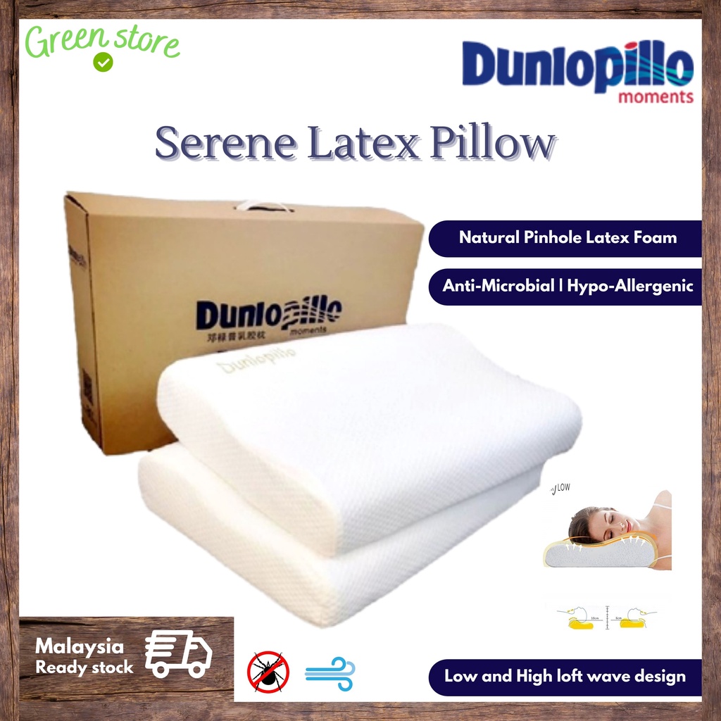 Dunlopillo latex foam pillow best sale hg3 1jl