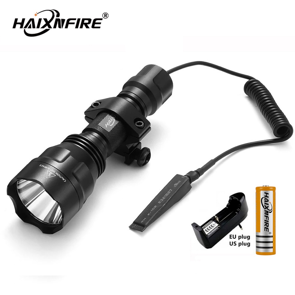HaixnFire C8S Outdoor camping light L2 LED flashlight floodlight Track ...