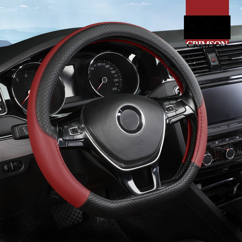 PROTON X70 X50 SUV LEATHER Car Steering Cover Dshape Stereng Top PU