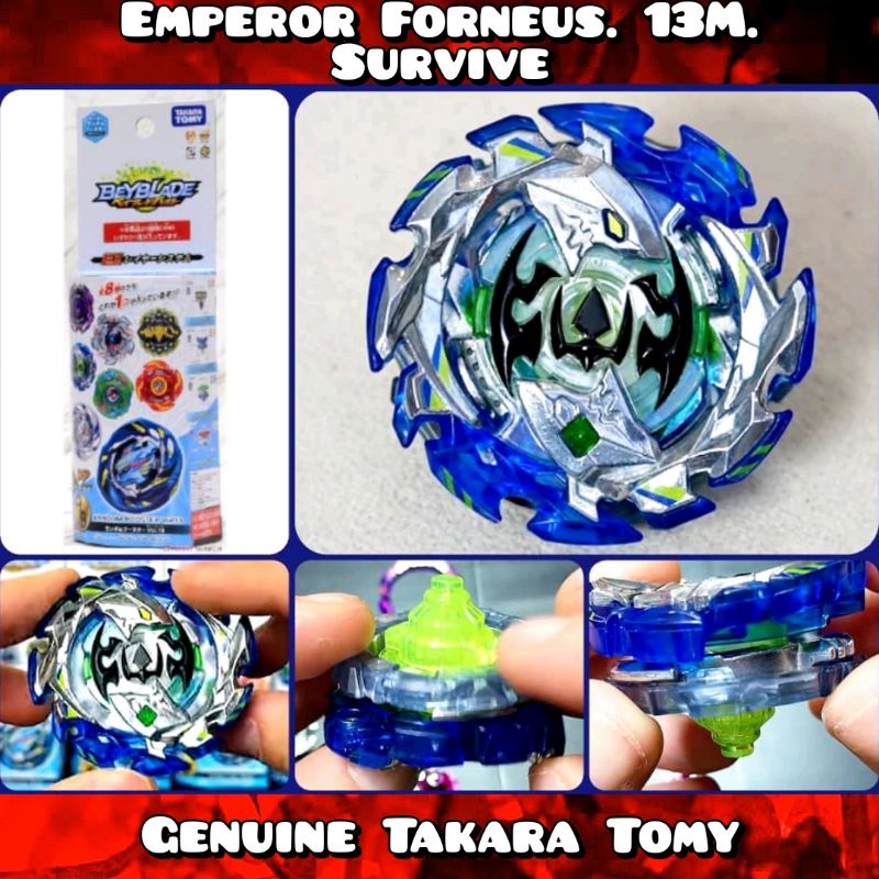 B130 Emperor Forneus Random Booster Vol 13 ( Beyblade Takara Tomy ...