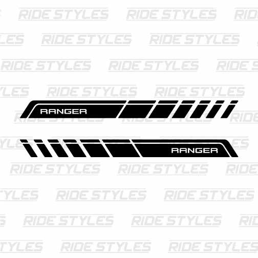4X4 Sticker (Ranger Side Body Decal) Ford Ranger | Shopee Malaysia
