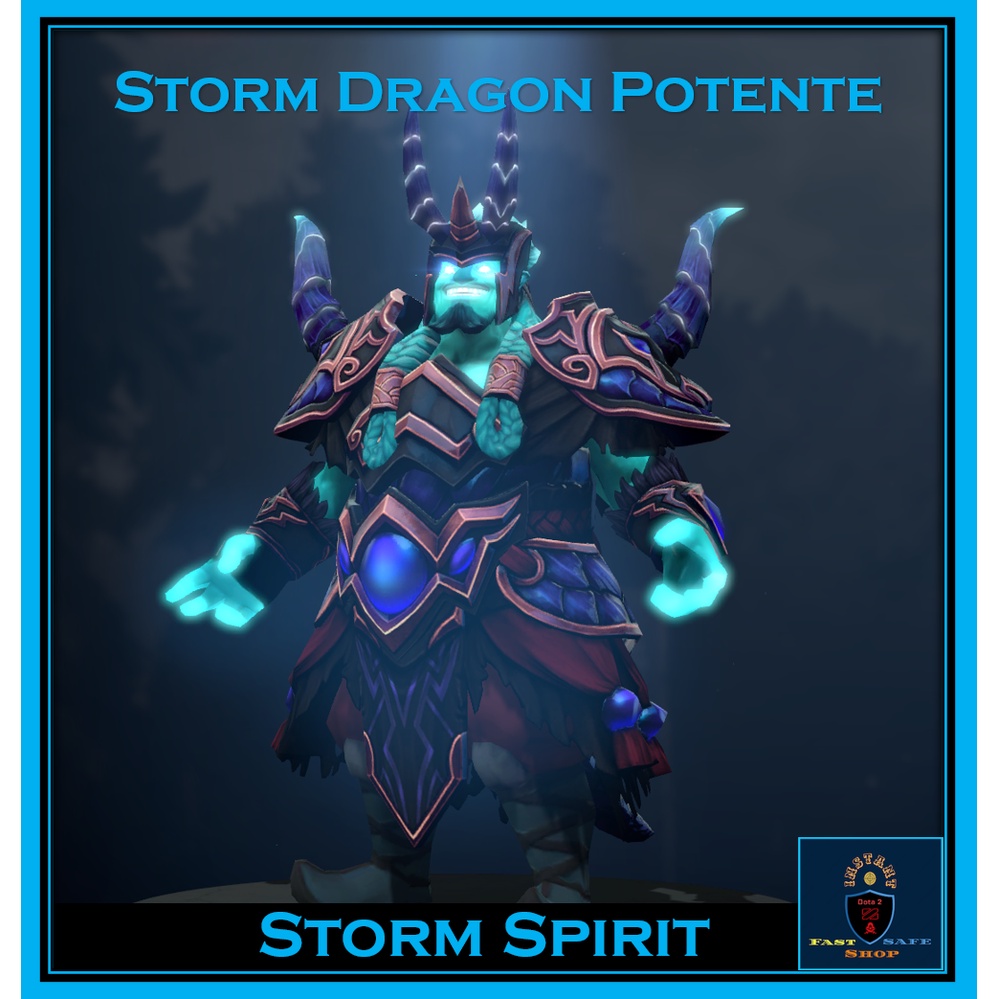 Dota 2 Storm Spirit Storm Dragon Potente Set | Shopee Malaysia