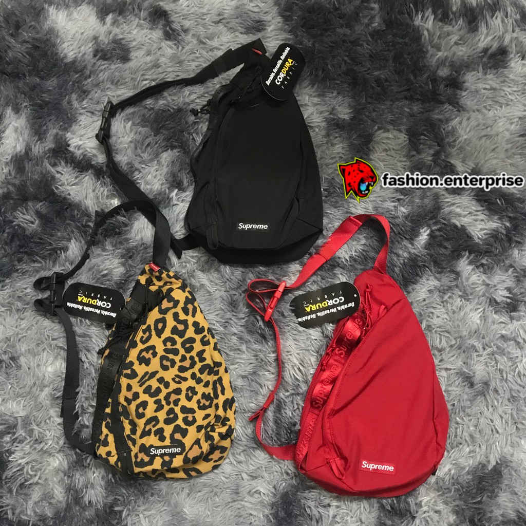 Supreme sling bag on sale price