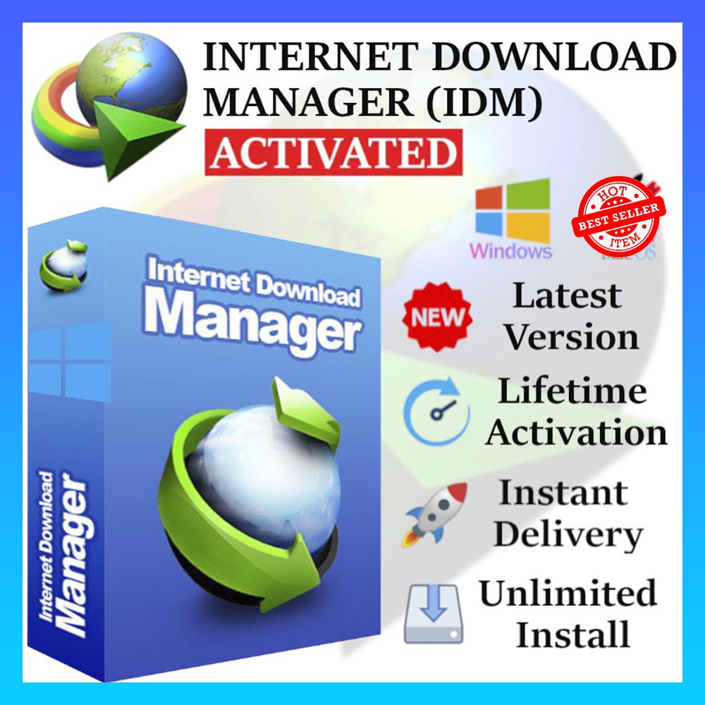 Internet Download Manager Crack - Prices And Promotions - Jun 2023 | Shopee  Malaysia