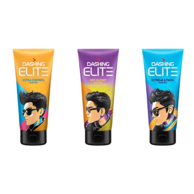 DASHING ELITE MEN HAIR GEL MINYAK RAMBUT LELAKI XXTRA CONTROL / WET ...