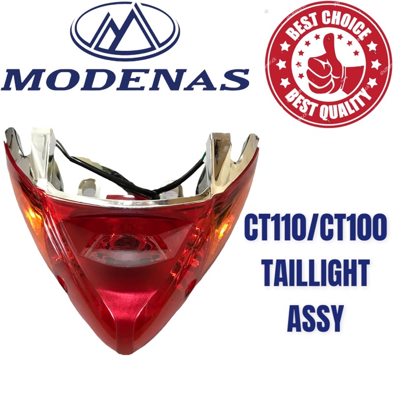 MODENAS CT100 / CT110 TAIL LAMP ASSY TAIL LIGHT TAILLIGHT TAILLAMP ...
