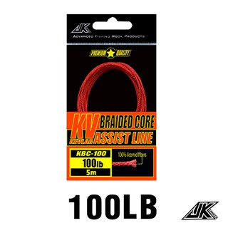 100/150/190/230/310LB Assist Line Strong Braided 8 Strand Weaves