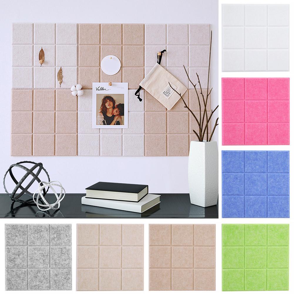 Nine grids Adhesive Felt Message Board Office Planner Schedule Letter ...