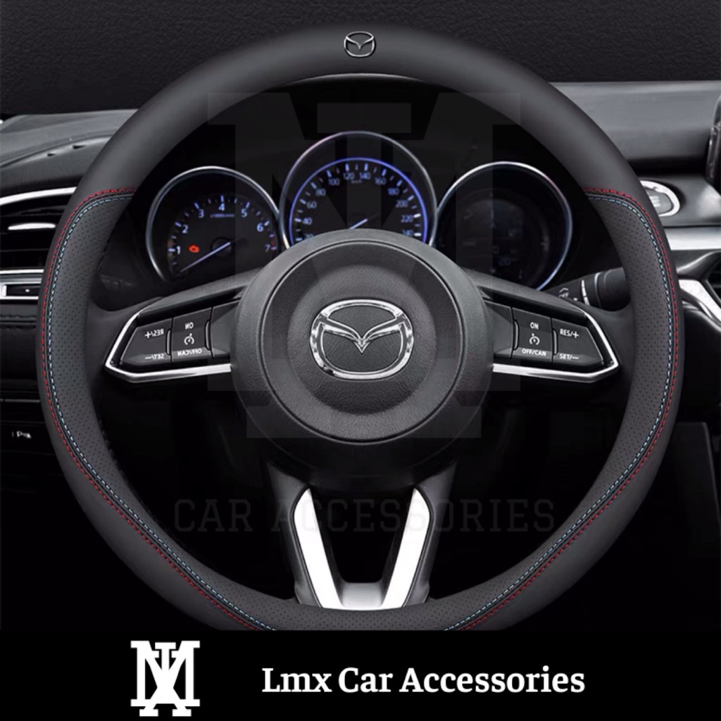 Mazda 3 Mazda 6 Mazda CX3 CX5 CX8 CX9 CX30 Mazda 2 Nappa Steering Cover ...