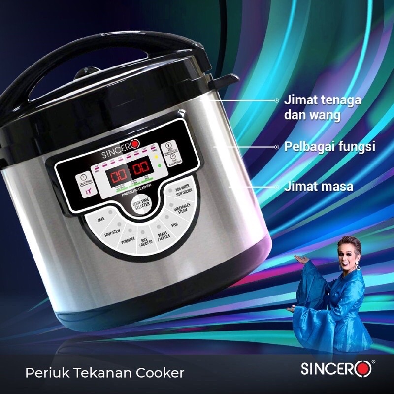 How to use sincero pressure cooker hotsell