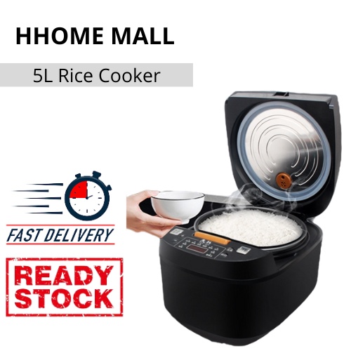 New Version 5Liter Rice Cooker Malaysia 3 Pin Plug Shopee Malaysia