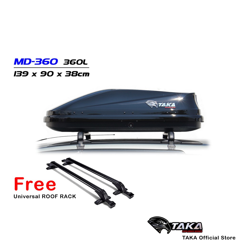 360l deals roof box