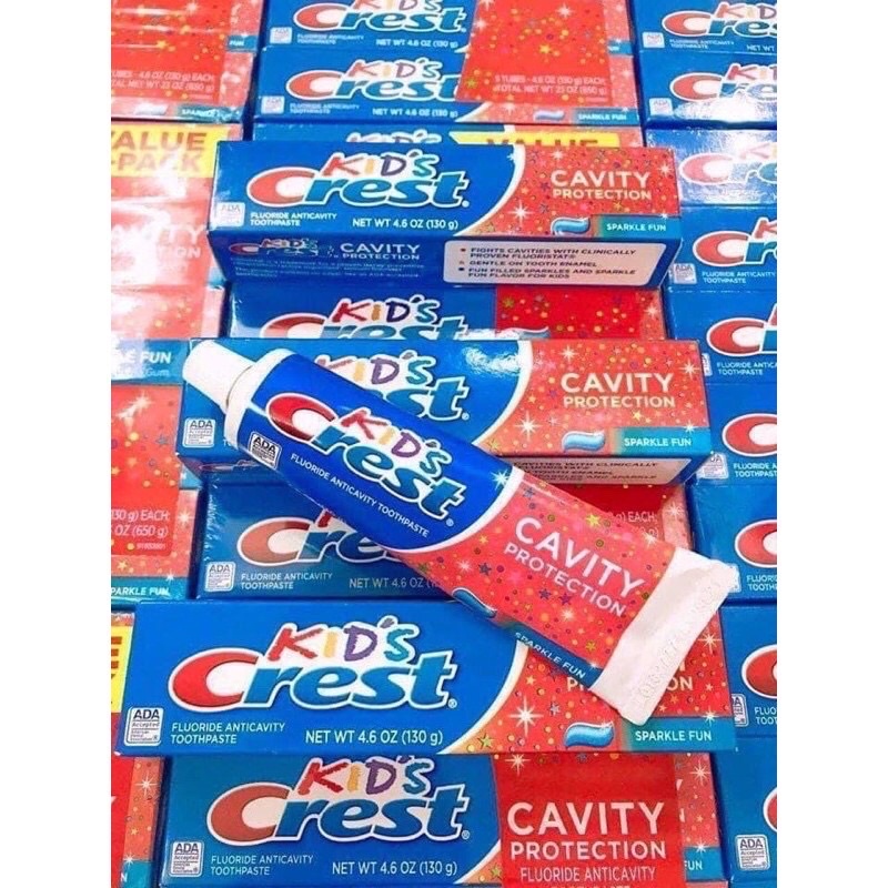 Crest KIDS Toothpaste (130g) Shopee Malaysia